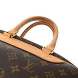 LOUIS VUITTON ルイヴィトン モノグラム ドーヴィル ブラウン M47270 レディース モノグラムキャンバス ハンドバッグ Bランク 中古 銀蔵