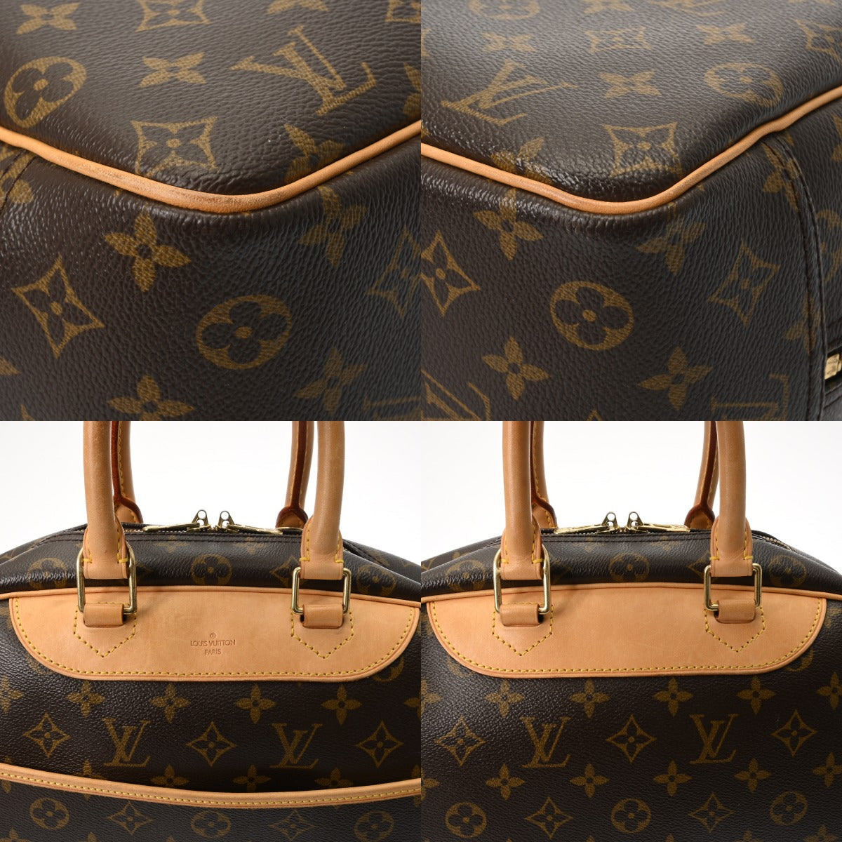 リョウ【美品】ルイヴィトン モノグラム ドーヴィル ハンドバッグ ブラウン 楽天市場】LOUIS VUITTON ルイヴィトン モノグラム ドーヴィル