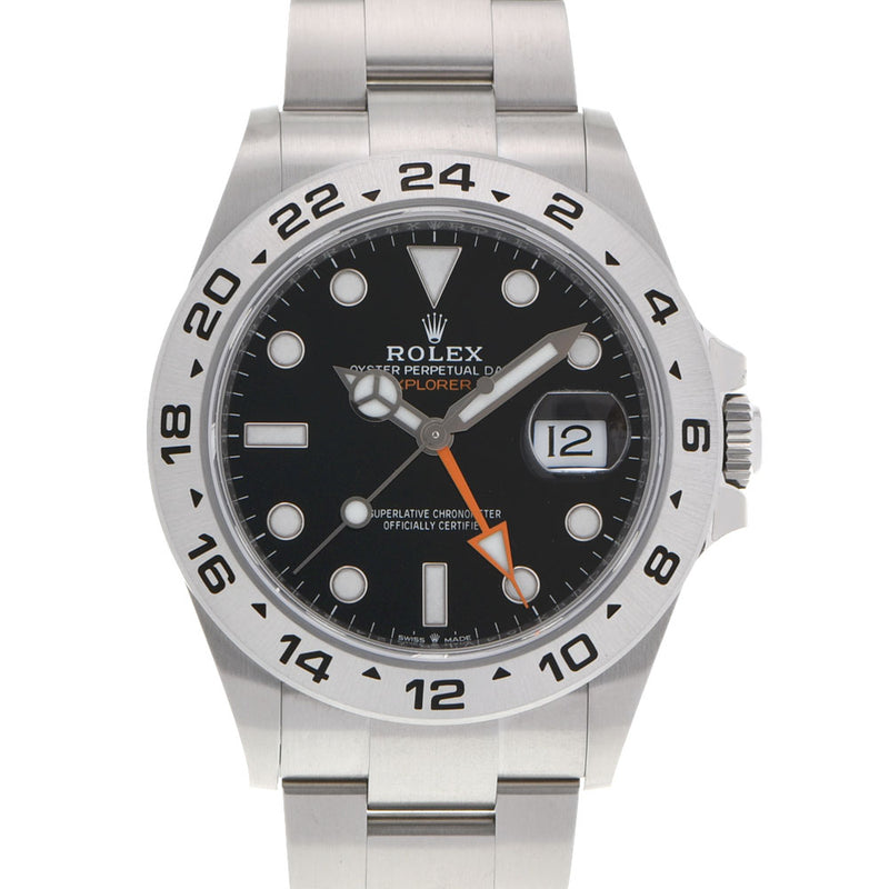 ロレックス エクスプローラⅡ 226570 8桁 ランダム番 黒 メンズ 腕時計 自動巻き 銀蔵