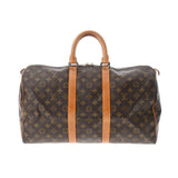 LOUIS VUITTON ルイヴィトン モノグラム キーポル45 ブラウン M41428 レディース モノグラムキャンバス ボストンバッグ Bランク 中古 銀蔵