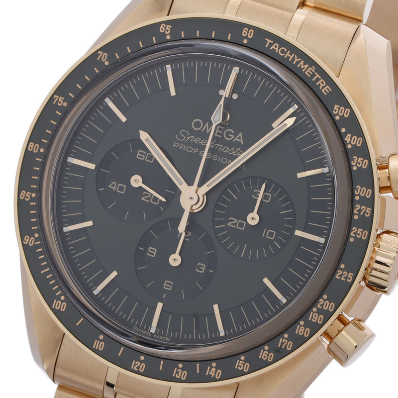 オメガ スピードマスター ムーンウォッチ 310.60.42.50.10.001 グリーン メンズ 腕時計 手巻き 銀蔵