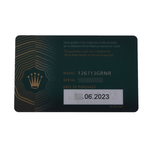 ロレックス GMTマスター2 126713GRNR 8桁 ランダム番 ブラック メンズ 腕時計 自動巻き 銀蔵