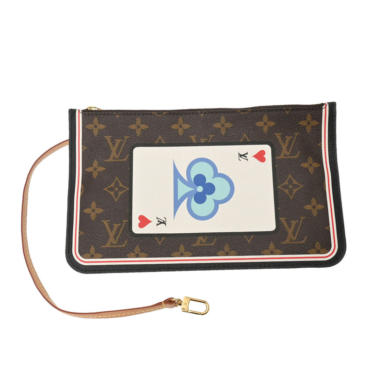 LOUIS VUITTON ルイヴィトン モノグラム ネヴァーフル MM ゲームオン  ブラウン M57452 レディース モノグラムキャンバス トートバッグ Bランク 中古 銀蔵