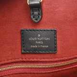 LOUIS VUITTON ルイヴィトン モノグラムアンプラント オンザゴー MM 2WAYトート 黒/ベージュ M45495 レディース レザー ハンドバッグ Bランク 中古 銀蔵