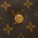 LOUIS VUITTON ルイヴィトン モノグラム ポシェットツイン GM ブラウン M51852 レディース モノグラムキャンバス ショルダーバッグ Bランク 中古 銀蔵