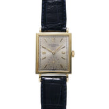 PATEK PHILIPPE パテックフィリップ アンティーク 1946年製 スモールセコンド 1564 ボーイズ YG/アリゲーター 腕時計 手巻き シルバーゴールド系文字盤 Aランク 中古 銀蔵