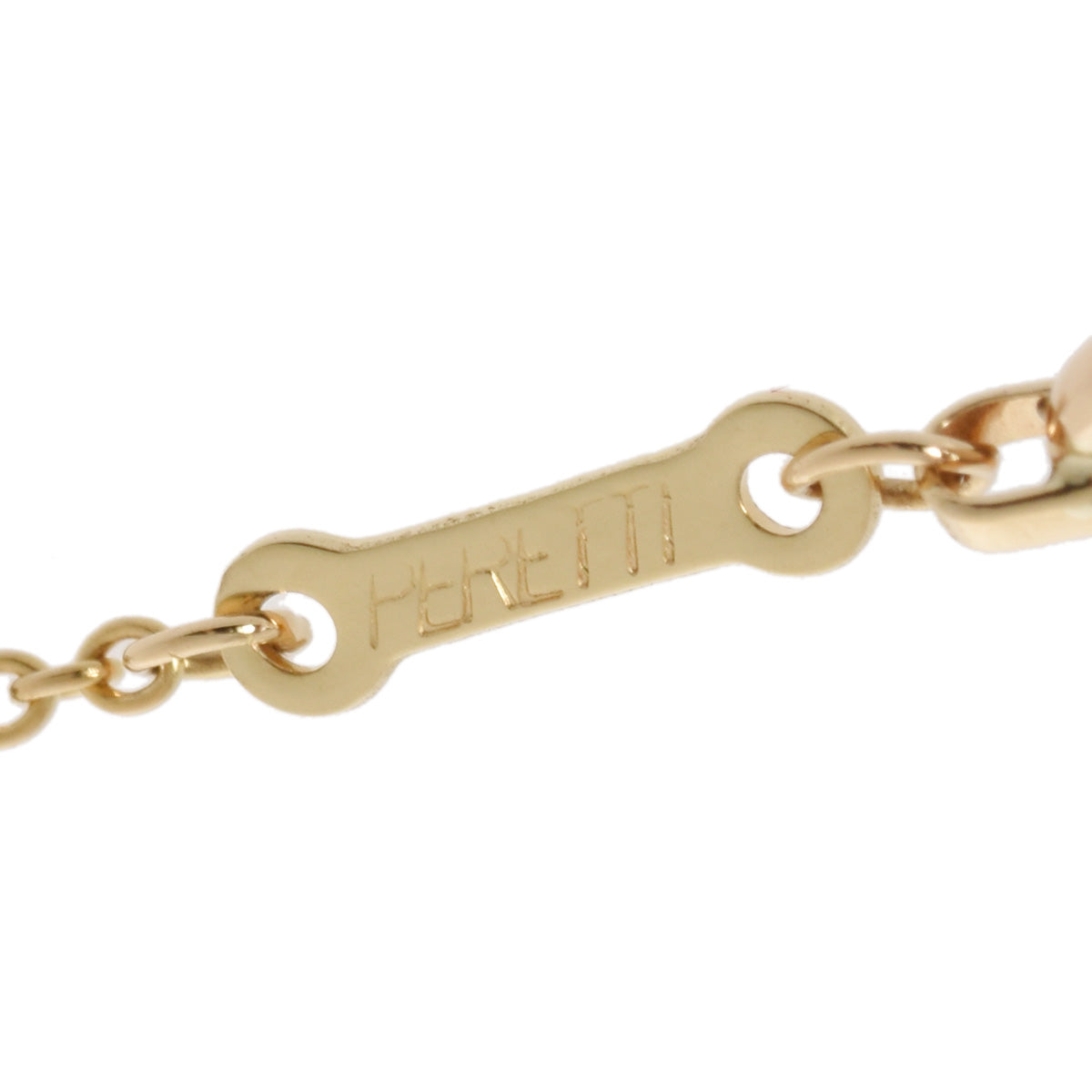 ティファニービーンズ レディース K18イエローゴールド ネックレス