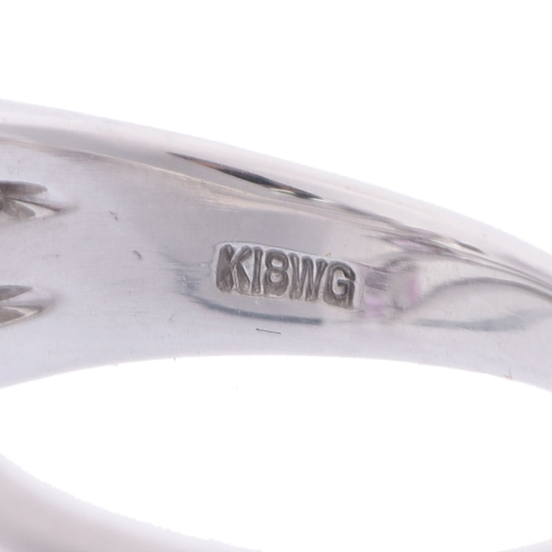 no brand ノーブランド ピンクサファイア 1.18ct ダイヤ 0.35ct 13号 レディース K18ホワイトゴールド リング・指輪 Aランク 中古 銀蔵