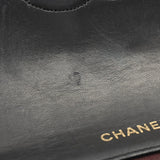 CHANEL シャネル マトラッセ チェーンショルダー ブラック レディース ラムスキン ショルダーバッグ Bランク 中古 銀蔵