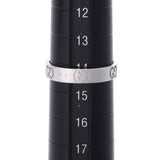 GUCCI グッチ GG柄 アイコン 14.5号 レディース K18ホワイトゴールド リング・指輪 Aランク 中古 銀蔵