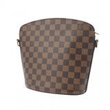 LOUIS VUITTON ルイヴィトン ダミエ ドルーオ SPオーダー品 ブラウン N51290 レディース ダミエキャンバス ショルダーバッグ ABランク 中古 銀蔵