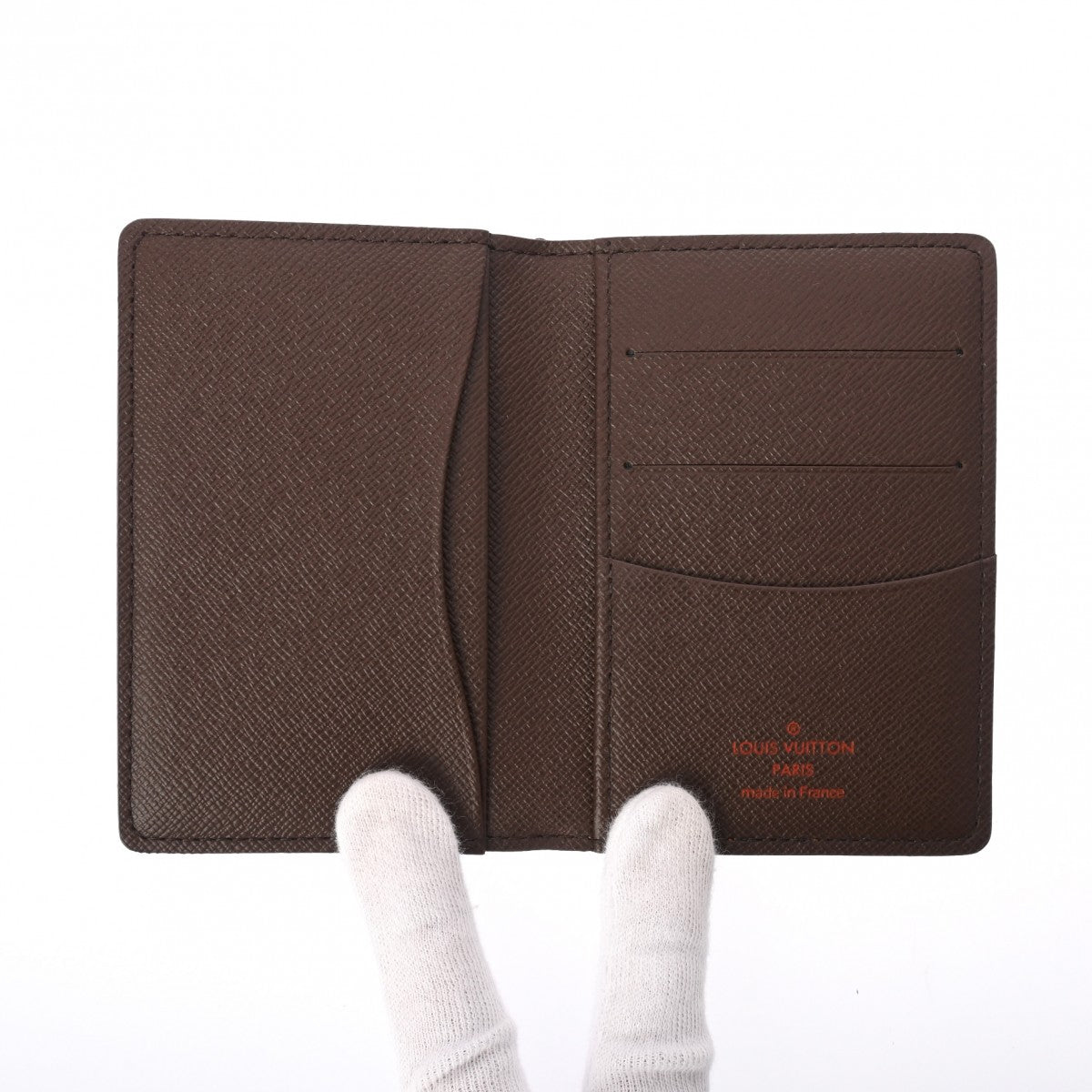 美品 ルイヴィトン ダミエ オーガナイザー・ドゥ・ポッシュ N61721 ルイヴィトンオーガナイザードゥポッシュ 旧型 14137 ブラウン ユニ