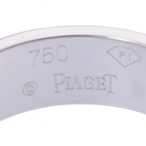 PIAGET ピアジェ ポセションリング ７Pダイヤ #50 10号 レディース K18ホワイトゴールド リング・指輪 Aランク 中古 銀蔵