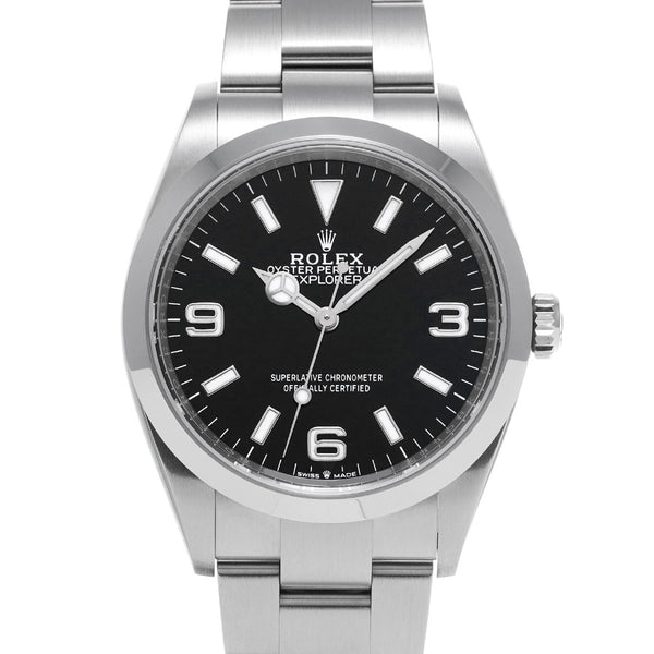 ロレックス エクスプローラー 36 124270 ランダムシリアル ブラック メンズ 腕時計 自動巻き 銀蔵