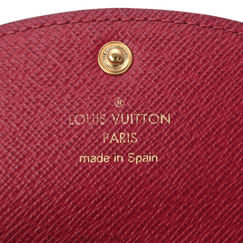 LOUIS VUITTON ルイヴィトン モノグラム ポルトモネロザリ フューシャ M41939 レディース モノグラムキャンバス コインケース Aランク 中古 銀蔵