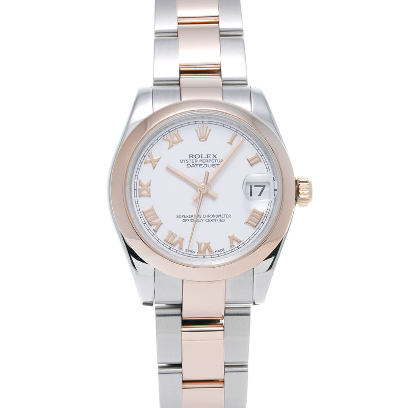 ロレックス デイトジャスト 31 178241 V番(2009年頃製造) ホワイト メンズ 腕時計 自動巻き 中古 銀蔵