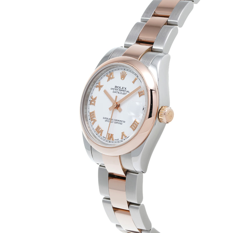 ロレックス デイトジャスト 31 178241 V番(2009年頃製造) ホワイト メンズ 腕時計 自動巻き 中古 銀蔵