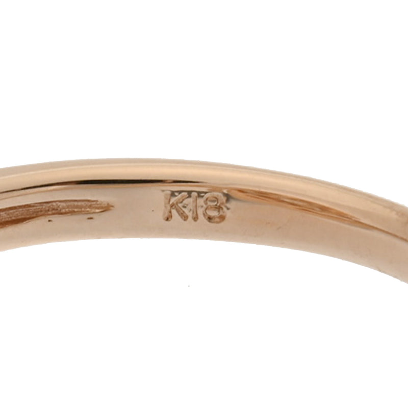 no brand ノーブランド ダイヤ 1.00ct #15 15号 レディース K18ピンクゴールド リング・指輪 Aランク 中古 銀蔵
