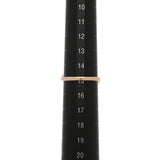 no brand ノーブランド ダイヤ 1.00ct #15 15号 レディース K18ピンクゴールド リング・指輪 Aランク 中古 銀蔵