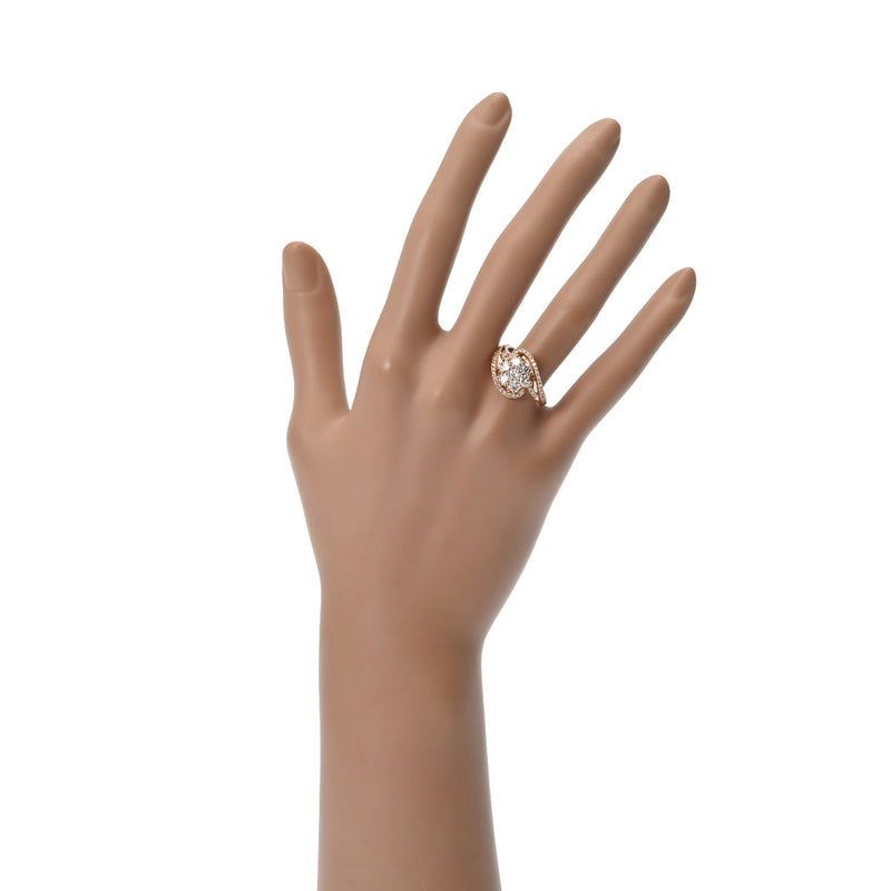 no brand ノーブランド ダイヤ 1.00ct #15 15号 レディース K18ピンクゴールド リング・指輪 Aランク 中古 銀蔵