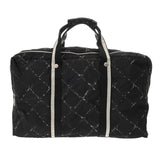 CHANEL シャネル 旧トラベルライン ボストンバッグ ブラック ユニセックス ナイロン ボストンバッグ Bランク 中古 銀蔵