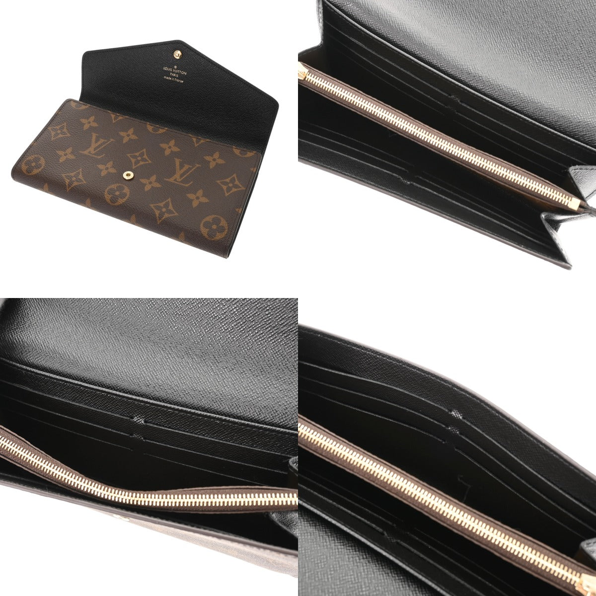 ルイヴィトン リバース ポルトフォイユ サラ 43032 ブラウン  