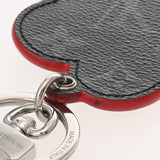 LOUIS VUITTON ルイヴィトン モノグラムエクリプス ポルトクレ ヴィヴィエンヌ チャーム レッド ブラック M00960 レディース モノグラムキャンバス キーホルダー ABランク 中古 銀蔵