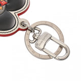 LOUIS VUITTON ルイヴィトン モノグラムエクリプス ポルトクレ ヴィヴィエンヌ チャーム レッド ブラック M00960 レディース モノグラムキャンバス キーホルダー ABランク 中古 銀蔵