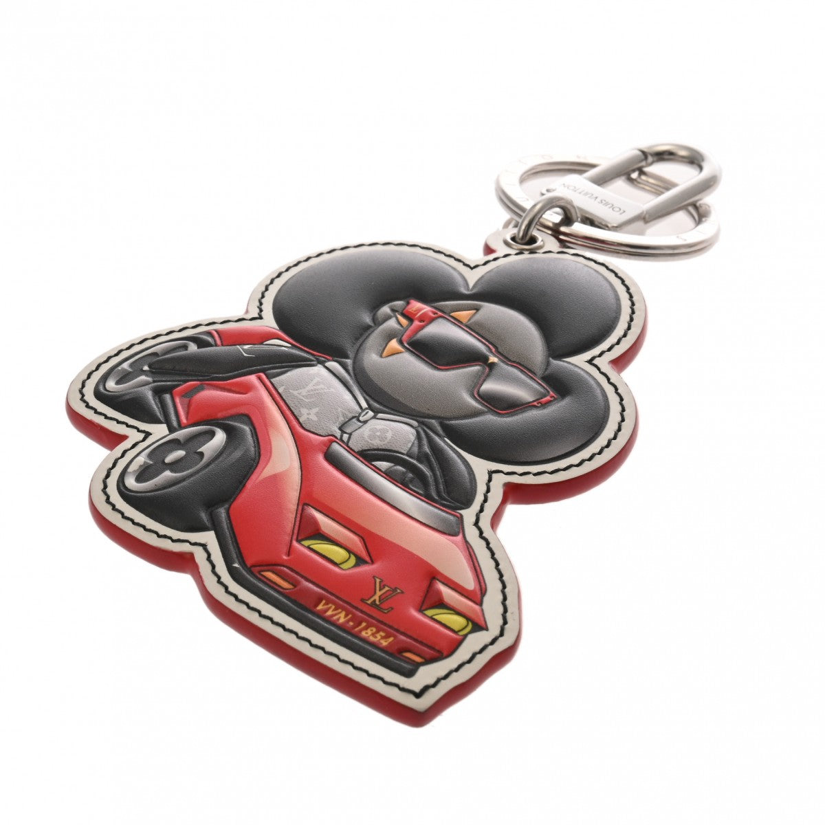 ルイヴィトン ポルトクレ ヴィヴィエンヌ チャーム 43019 レッド