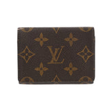 LOUIS VUITTON ルイヴィトン モノグラム アンヴェロップ カルト ドゥ ヴィジット ブラウン M62920 ユニセックス モノグラムキャンバス カードケース Bランク 中古 銀蔵