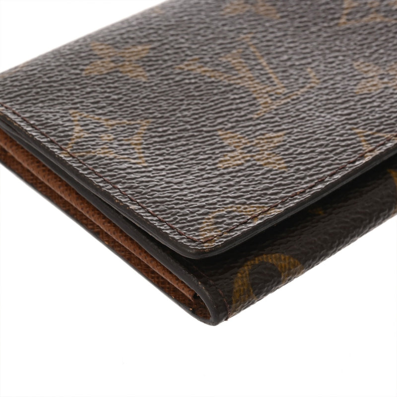 LOUIS VUITTON ルイヴィトン モノグラム アンヴェロップ カルト ドゥ ヴィジット ブラウン M62920 ユニセックス モノグラムキャンバス カードケース Bランク 中古 銀蔵