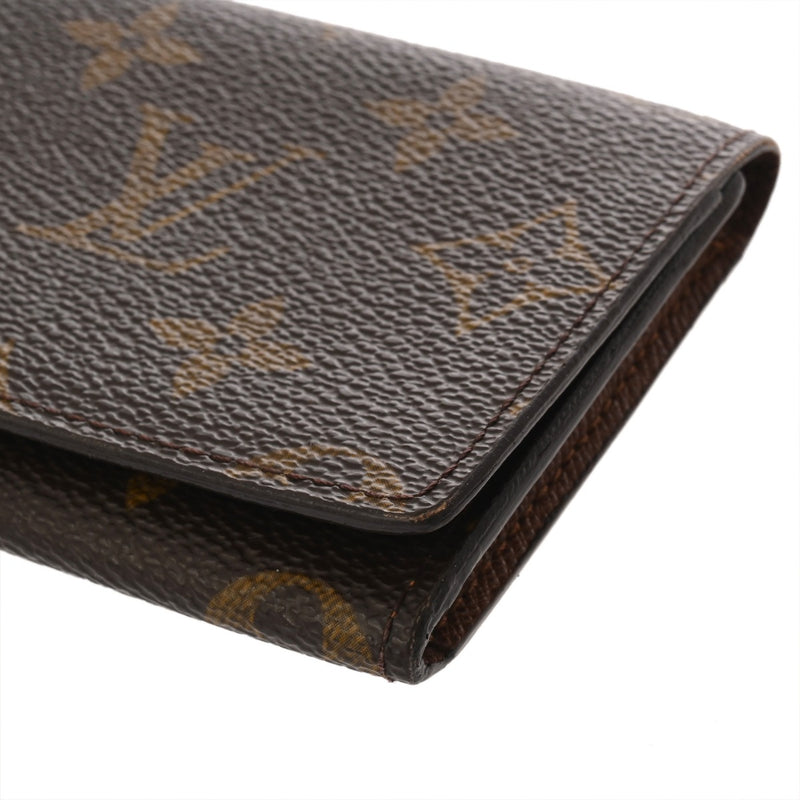 LOUIS VUITTON ルイヴィトン モノグラム アンヴェロップ カルト ドゥ ヴィジット ブラウン M62920 ユニセックス モノグラムキャンバス カードケース Bランク 中古 銀蔵