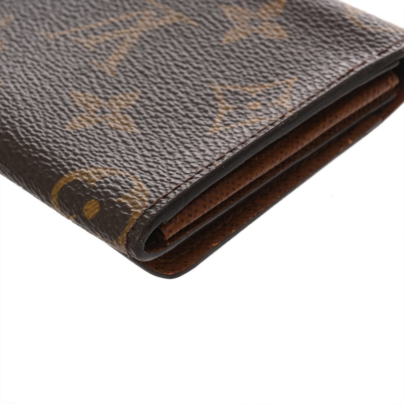 LOUIS VUITTON ルイヴィトン モノグラム アンヴェロップ カルト ドゥ ヴィジット ブラウン M62920 ユニセックス モノグラムキャンバス カードケース Bランク 中古 銀蔵