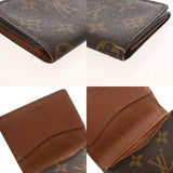 LOUIS VUITTON ルイヴィトン モノグラム アンヴェロップ カルト ドゥ ヴィジット ブラウン M62920 ユニセックス モノグラムキャンバス カードケース Bランク 中古 銀蔵