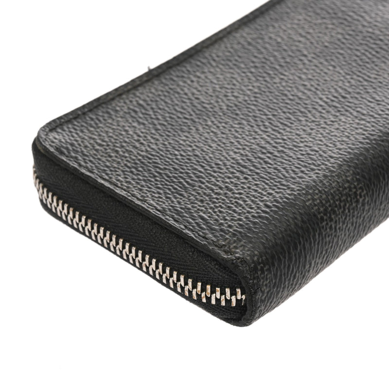 LOUIS VUITTON ルイヴィトン ダミエグラフィット ジッピーコインパース ブラック N63076 メンズ ダミエキャンバス コインケース Bランク 中古 銀蔵