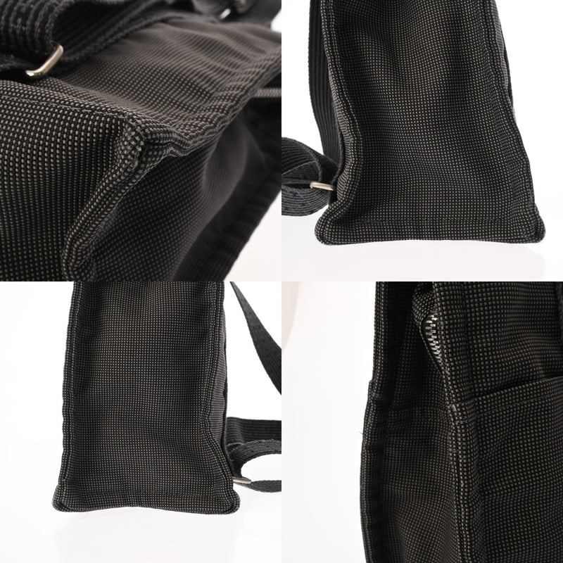 HERMES エルメス エールライン アド MM グレー レディース キャンバス リュック・デイパック Bランク 中古 銀蔵