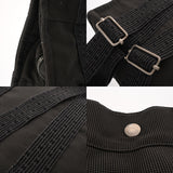 HERMES エルメス エールライン アド MM グレー レディース キャンバス リュック・デイパック Bランク 中古 銀蔵