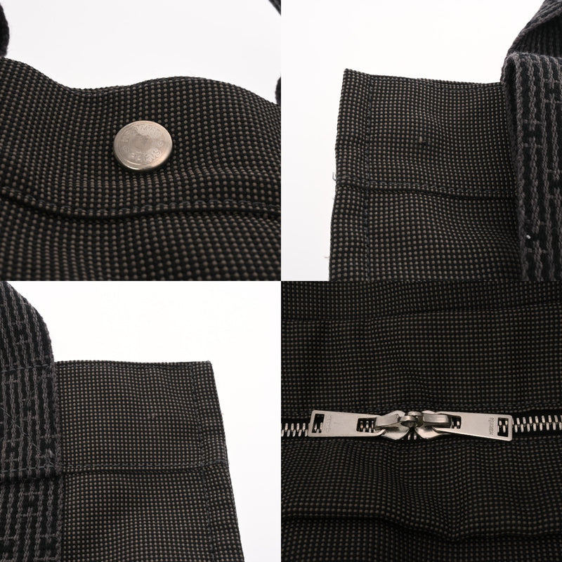 HERMES エルメス エールライン アド MM グレー レディース キャンバス リュック・デイパック Bランク 中古 銀蔵