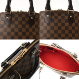 LOUIS VUITTON ルイヴィトン ダミエ アルマ PM ブラウン N53151 レディース ダミエキャンバス ハンドバッグ Aランク 中古 銀蔵