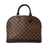 LOUIS VUITTON ルイヴィトン ダミエ アルマ PM ブラウン N53151 レディース ダミエキャンバス ハンドバッグ Aランク 中古 銀蔵