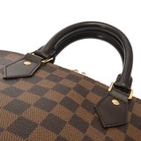 LOUIS VUITTON ルイヴィトン ダミエ アルマ PM ブラウン N53151 レディース ダミエキャンバス ハンドバッグ Aランク 中古 銀蔵