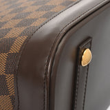 LOUIS VUITTON ルイヴィトン ダミエ アルマ PM ブラウン N53151 レディース ダミエキャンバス ハンドバッグ Aランク 中古 銀蔵