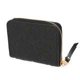 LOUIS VUITTON ルイヴィトン モノグラムアンプラント ジッピーコインパース ノワール M60574 ユニセックス レザー コインケース Aランク 中古 銀蔵