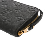 LOUIS VUITTON ルイヴィトン モノグラムアンプラント ジッピーコインパース ノワール M60574 ユニセックス レザー コインケース Aランク 中古 銀蔵