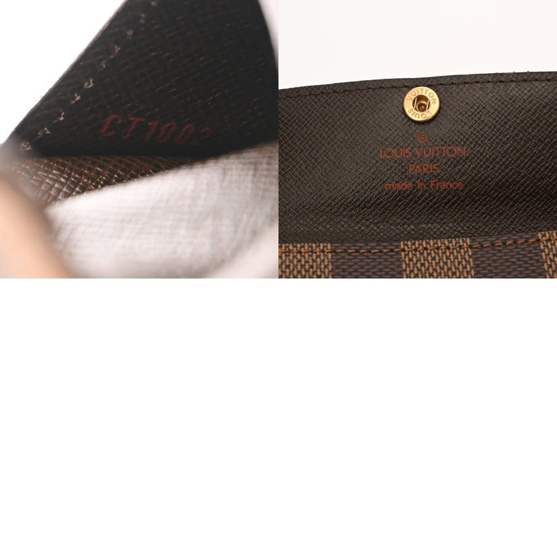 LOUIS VUITTON ルイヴィトン ダミエ ラドロー ブラウン N62925 ユニセックス ダミエキャンバス コインケース Aランク 中古 銀蔵