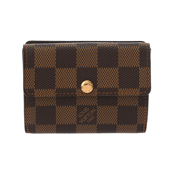 LOUIS VUITTON ルイヴィトン ダミエ ラドロー ブラウン N62925 ユニセックス ダミエキャンバス コインケース Aランク 中古 銀蔵