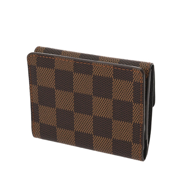 LOUIS VUITTON ルイヴィトン ダミエ ラドロー ブラウン N62925 ユニセックス ダミエキャンバス コインケース Aランク 中古 銀蔵