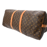 LOUIS VUITTON ルイヴィトン モノグラム キーポルバンドリエール 60 ブラウン M41412 ユニセックス モノグラムキャンバス ボストンバッグ Bランク 中古 銀蔵