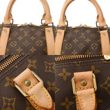 LOUIS VUITTON ルイヴィトン モノグラム キーポルバンドリエール 60 ブラウン M41412 ユニセックス モノグラムキャンバス ボストンバッグ Bランク 中古 銀蔵