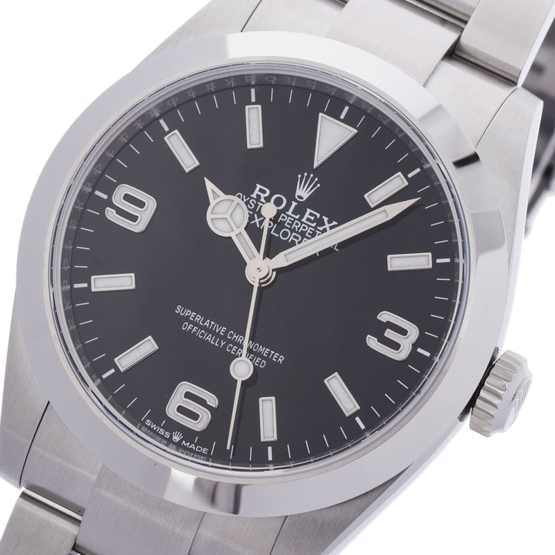 ロレックス エクスプローラー40 224270 8桁 ランダム番 黒 メンズ 腕時計 自動巻き 銀蔵